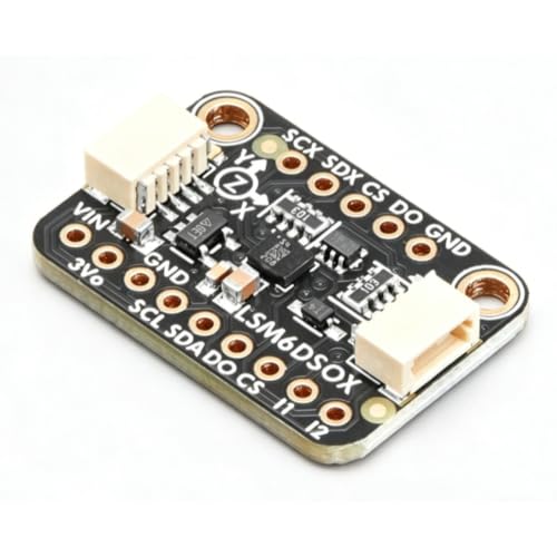 Módulo IMU I2C SPI LSM6DSOX compacto para tareas de integración 4