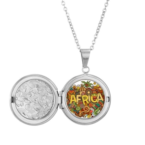 Collier avec médaillon tribal art aborigène idée cadeau culturel idéal