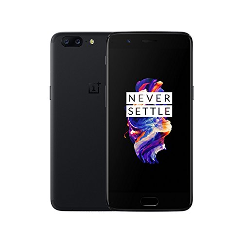 OnePlus 5 A5000 - Black - 8GB RAM + 128 GB - 5.5 inch - International Version (Black) (Reconditionné)