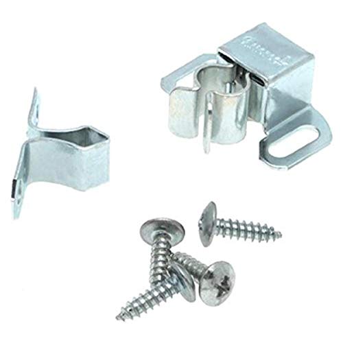 Amerock | Friction Cabinet Catch | Zinc | 1-5/16 Inch (33 Mm) Length | 1 Pack | Door Catch | Cabinet Door Latch #TOP9