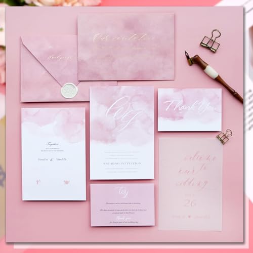 Benvo Vellum Paper Sheets 150-Pack, Printable & Traceable for Elegant Wedding Invitations, Photo Overlays, DIY Party Invites & Crafts Drawing(Translucent, 5 x 7 Inch)