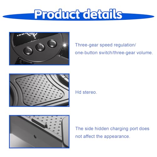 Music Boxing Machine, Smartes Musik Boxmaschine für Kinder mit Zählfunktion, Musik Box Maschine Unterstützt Bluetooth,Music Punch Sport Geräte mit 3 Geschwindigkeit, Lautstärkeregelung, Boxhandschuhe