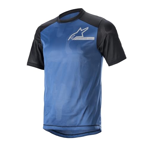 Image of Alpinestars Alps 4.0 V2 Short Sleeve Jersey - Midnight Black - Small
