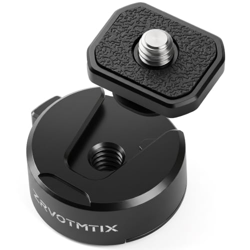 1/4" Screw Quick Release Plate, ZRVOTMTIX Camera Mount Kit