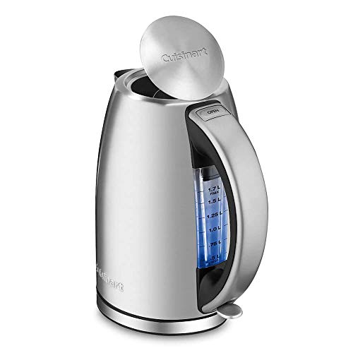 Cuisinart Cpk-17P1 Perfectemp Cordless Electric Kettle Silver 1.7 Liter #TOP3