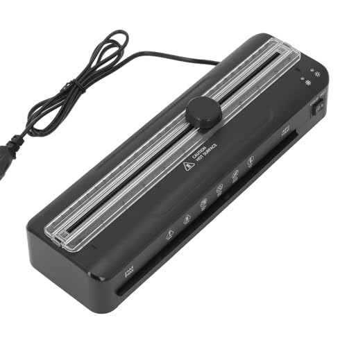 Laminator, FNL009 Photo Laminator Machine Supports Cold and Hot Laminating, A4 to 3R Laminating Machine for Laminating Photos Menus Documents Certificates Drawings (US Plug