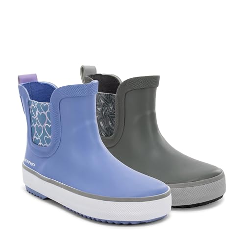 Western Chief Kids Element Waterproof Chelsea Rain Boot – Periwinkle Size 13 angle 5