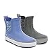 Western Chief Kids Element Chelsea Kid Friendly, Lightweight, Waterproof Rain Boot with Cozy Lining - Perfect Outdoor Boots for Boys and Girls, Gray, 7