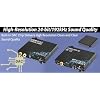 2-in-1 Premium 24-Bit 192 kHz Digital to Analog Audio Decoder and USB Sound Card