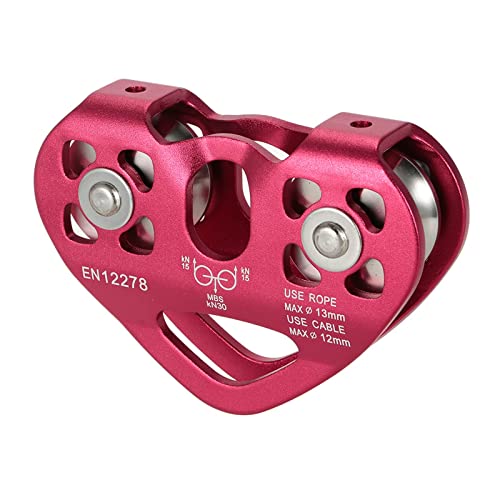 F FABOBJECTS® Pulleys, Cable Trolley Pulley with Outdoor Roc...