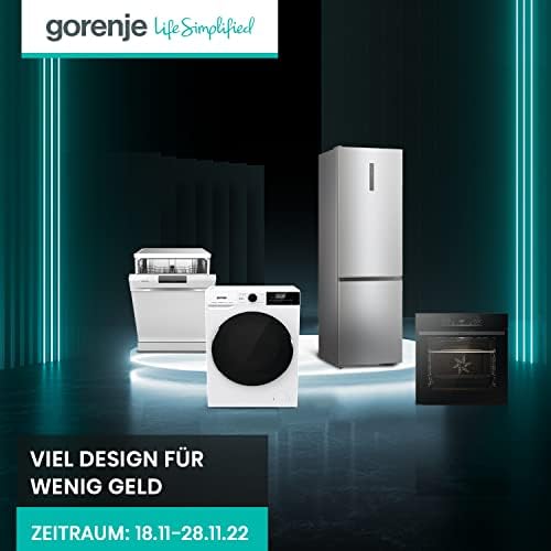 Gorenje GI 561D 10 S zmywarka do naczyń do zabudowy, 45 cm, 5 programów, pełna ochrona przed przelaniem, 11 nakryć wymiarowych, automatyczne otwieranie drzwi, wielofunkcyjny kosz dolny