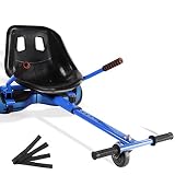 Hoverboard Seat Attachment Go Kart Conversion Kit Kids Suit 6.5” 8” 10”(BL)