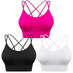 3 Pack-black+white+hot Pink