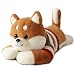 LIUCHANG Plüsch Spielzeug Welpen Hund Gefüllte Tiere Plüsch Niedlich Cuddly ausgestopfte Hund Plüschtier-Spielzeug Geburtstagsgeschenk for Kinder Baby (Farbe: braun) (Größe: 120cm) liujiapeng55
