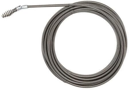 for Milwaukee Tool 48-53-2578 1/4 In. X 25 Ft. Drop Head Replacement Drain Cleaning