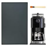 mizikuu Unterlage Silikonmatte für Kaffeemaschine, Kaffeevollautomat Silikon Unterlage Kaffeemaschine Anti-rutsch Unterlage Wasserdicht für Küchenmaschine Barista Zubehör