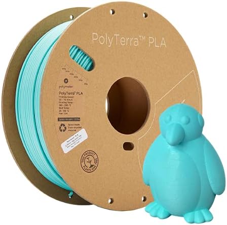 Polymaker 70867 PolyTerra PLA Filament PLA 1.75mm 1000g pink (matt), Pastell-Rosa 1St.