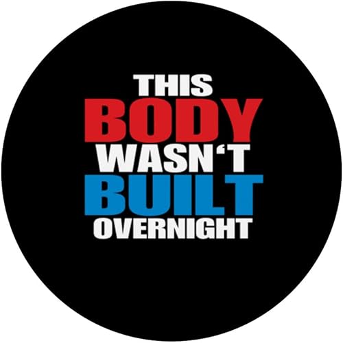 Miniatura 3 de Selfesteem this body wasnt built Weightlifter Self esteem PopSockets Swappable PopGrip