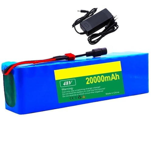 Batería 48V 20Ah para bicicleta eléctrica 13S3P con cargador
