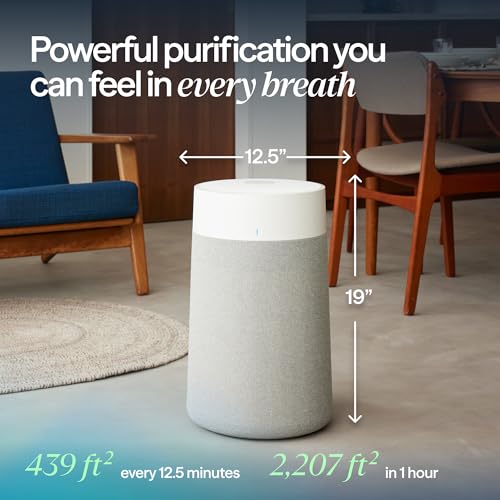 BLUEAIR Air Purifiers for Medium Rooms, Bedroom, Kitchen, Cleans 1,858 sqft in one hour, HEPASilent Smart Air Cleaner for Home, Pets, Allergies, Virus, Dust, Mold, Smoke - Blue Pure 311i Max - Image 3