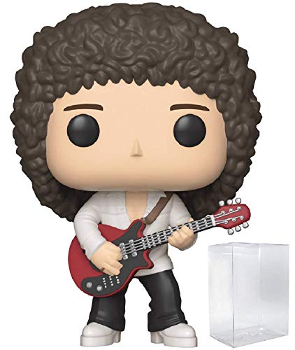 Funko Rocks: Queen - Brian May Pop! Vinyl Figure (Includes Compatible Pop Box Protector Case)