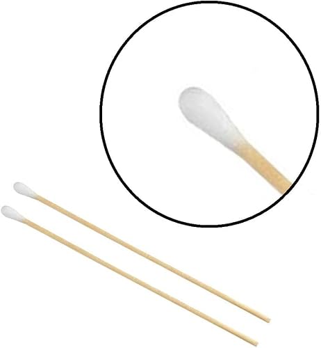800 Sterile 6" Cotton Tip Applicator [4 Boxes Of 100 Packs With 2 Swabs Per Pack] Swab With Long Wooden Shaft #TOP7