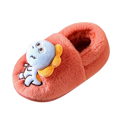 Girl Slippers 10 Dinosaur Slippers For Kids Memory Foam Comfy House Shoes Girls Boys Bedroom Home Slippers Girl Slippers 1 (Watermelon Red, 24 Toddler)