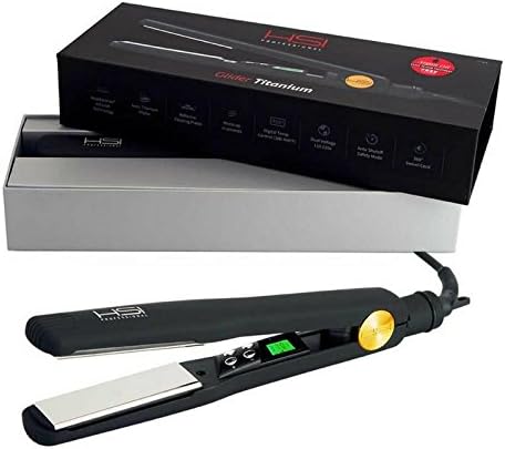 HSI Professional Titanium Tourmaline Ionic Flat Iron Hair Straightener