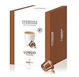 Cremesso Lungo Crema Kaffeekapseln – 100% Arabica Bohnen, mittlere Röstung, Stärkegrad 3/5, 48er Pack