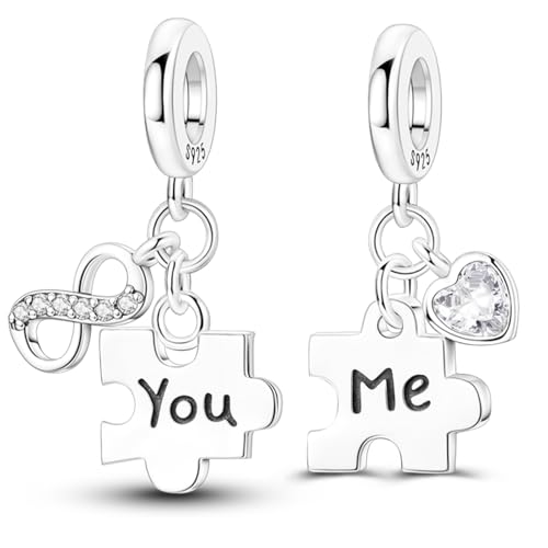 LAZA 925 Sterling Silver Charms for Bracelets Necklaces Women Gold charms