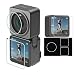 Produktbild für Action 2 Objektiv-Film, DJI Action 2 Dual-Screen Combo Objektivschutzfolie  2 Sets 9H HD Nano Film Bildschirmabdeckung Zubehör (für Action 2 Dual-Screen Combo Objektivfolie)