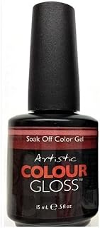 Artistic diseño de uñas Soak Off Gel de color brillante rojo salón Polaco 03009 Foxy