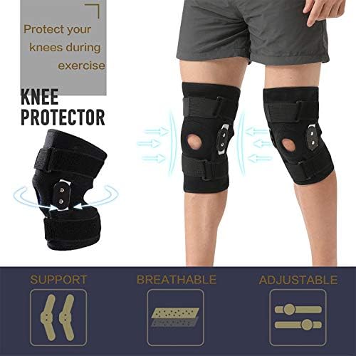 Decompression Knee Brace, Stable Support of The Knee, Effective Relief of ACL, Arthritis, Meniscus Tear, Tendinitis Pain, Adjustable Compression Band, Suitable for Men and Women