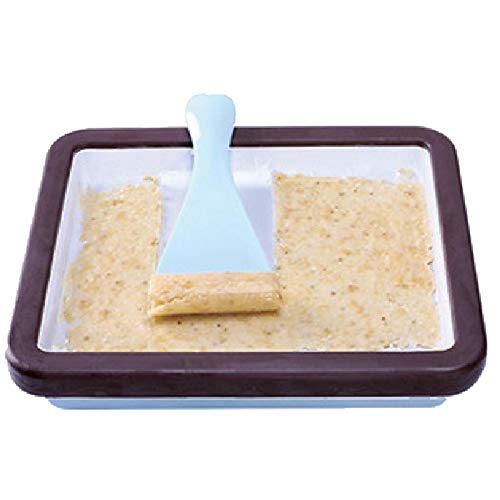 Eisplatte Eis Roll Platte Platte Eiscreme Gerollte Eismaschine Zum Zubereiten Von Ice Cream Rolls 29x24cm – Bild 4