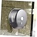 SMASOLO Soporte de Papel Higiénico de Pared con Cerradura y Ventana Indicadora Dispensador de Rollo Grande para Baños Oficinas y Públicos Color Negro Imagen de SMASOLO Soporte de Papel Higiénico de Pared con Cerradura y Ventana Indicadora Dispensador de Rollo Grande para Baños Oficinas y Públicos Color Negro