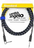 Cabo Para Instrumentos Santo Angelo Textil P10 / P10 L 3,05m