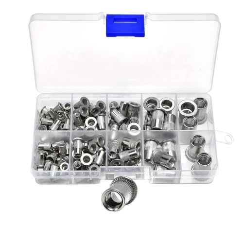 Rivets filetés M3 M4 M6 M8 aluminium pour éviter le foirage des vis dans le métal
