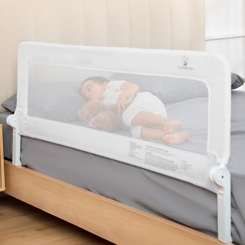 ComfyBumpy 1-Pack Bed Rail for Toddlers 55.5" L x 23.5"