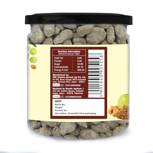 Image of Tummy Pops | Hing Amla Candy Digestive Churan - 350gm Jar | Hygienically Prepared & Packed | After Meal Digestives Flavorful Mukhwas, Hing Amla, Healthy Amla Churan