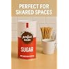 Perfect Taste Granulated Sugar 20 oz Sugar Canister Pure White Sugar for Coffee, Tea, Baking & Office Use Easy-Pour Packaging