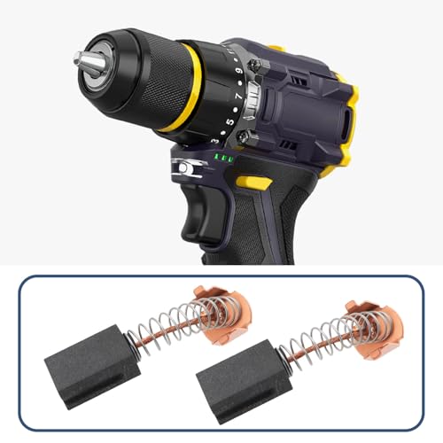 EMSea 2 Stück Exzenterpoliermaschinen-Kohlebürsten 5x8x12mm Kompatibel mit DAS-6 V2 650W 850W