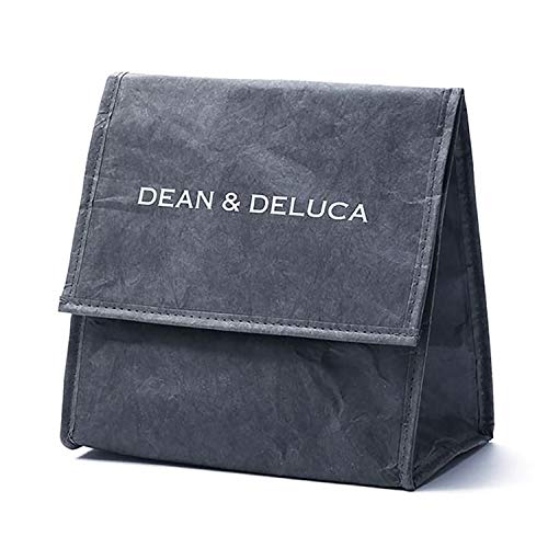Dean & Deluca Lunch Bag, Charcoal Gray, Cold Bag, Collapsible, Compact, 7.9 x 7.9 x 5.1 inches (20 x 20 x 13 cm)