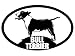 Oval Bull Terrier Sticker (dog breed decal)