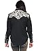 Scully Women's Silver Western Embroidered Shirt Silver Large