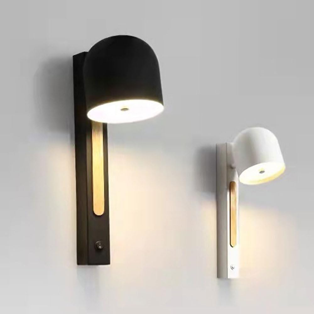 Modern Vanity Wall Lights Bedroom Industrial Black Light Industrial Black Wall Lighting Fixtures 3000K-6000K Wall Sconce Living Room Metal Barn Wall Mounted Light Indoor Wall Lighting