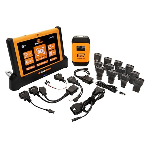 GEARWRENCH 10" Pro Command Wireless Bi-Directional Diagnostic Tablet with Rapid-Charge Dock, Includes 4 Years of Software Updates | GWSMART10