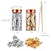 Joyzan Gold Flakes, Gold Foil Leaf Decoration Imitation Metallic Chocolates Baking Sheet Cake Decor Tweezers Resin Cooking Dessert Makeup Nail Art DIY Craft Jewelry Making Painting Slime 20g 2 Bottles