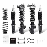 maXpeedingrods Racing Coilover for Ford Mustang S550 2015-2023, 24 Levels Damper Adjustable Coilovers Suspension Kit, Height Adjustable T7 Upgrade Lowering Kit, Black