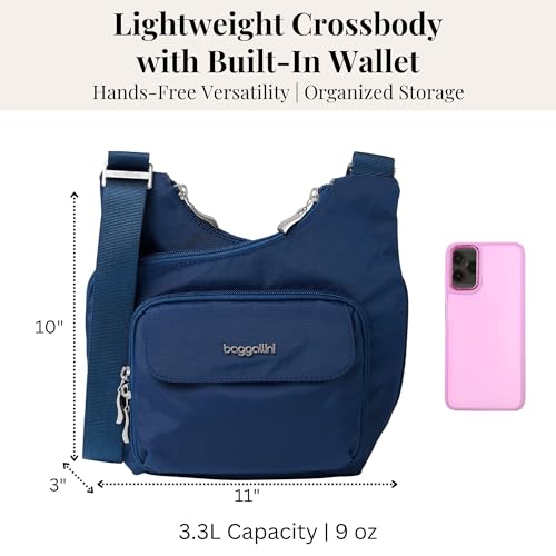 Image of Baggallini Women Criss Cross Crossbody Bag