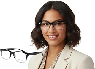 Flyzee Adjustable Focus Reading Glasses | Auto Focus Progressive Readers for Men and Women Daily Use